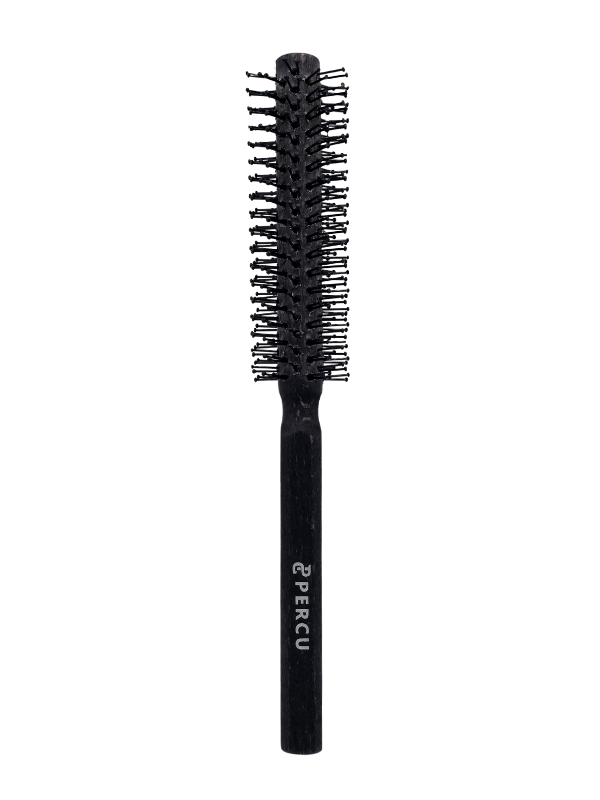 Vip Barber Supply Percu Wooden Round Brush 10-Row Assorted Sizes Round Brush White Smoke 32mm #PC-7002,40mm #PC-7004