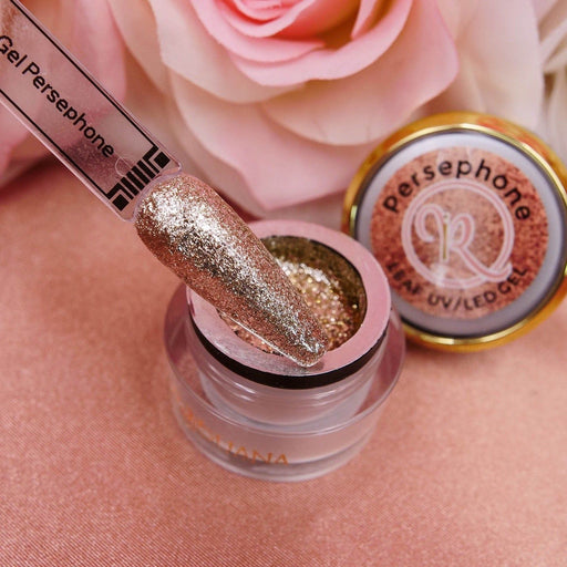 Red Iguana LLC Persephone Greek Goddess Gel Nail Art