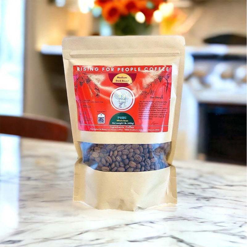 Rising For People Coffee Co. Peru Coffee Roast Coffee