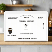 Rising For People Coffee Co. Peru Decaf 12 Pack Single Serve Coffee Capsules Coffee