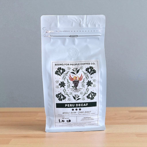 Rising For People Coffee Co. Peru Decaf Coffee
