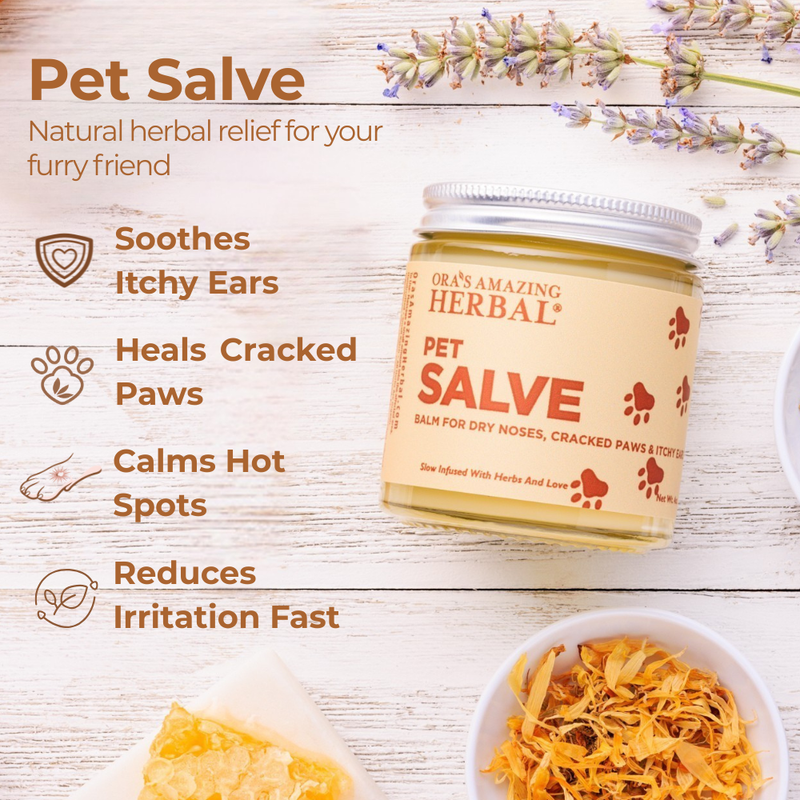 Ora's Amazing Herbal Pet Salve & Lavender Balm