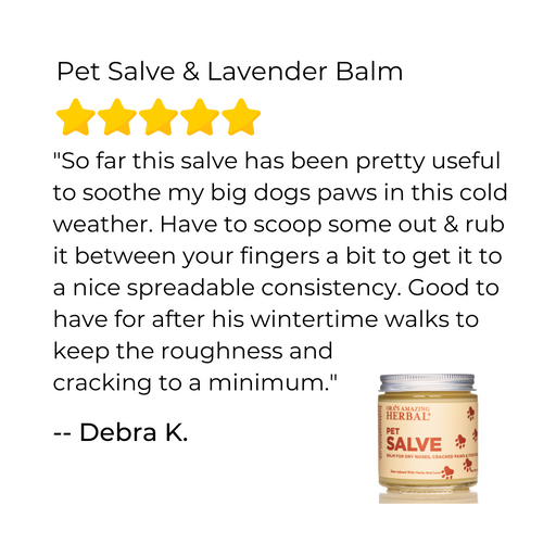 Ora's Amazing Herbal Pet Salve & Lavender Balm