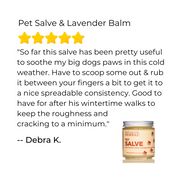 Ora's Amazing Herbal Pet Salve & Lavender Balm White Smoke Jar 4 oz