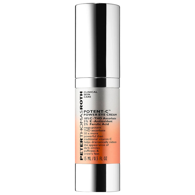 Nava Beauty Peter Thomas Roth Potent-C Power Eye Cream 0.5 OZ White Smoke