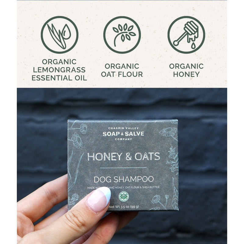 Chagrin Valley Soap & Salve Dog Shampoo: Honey & Oats Pets