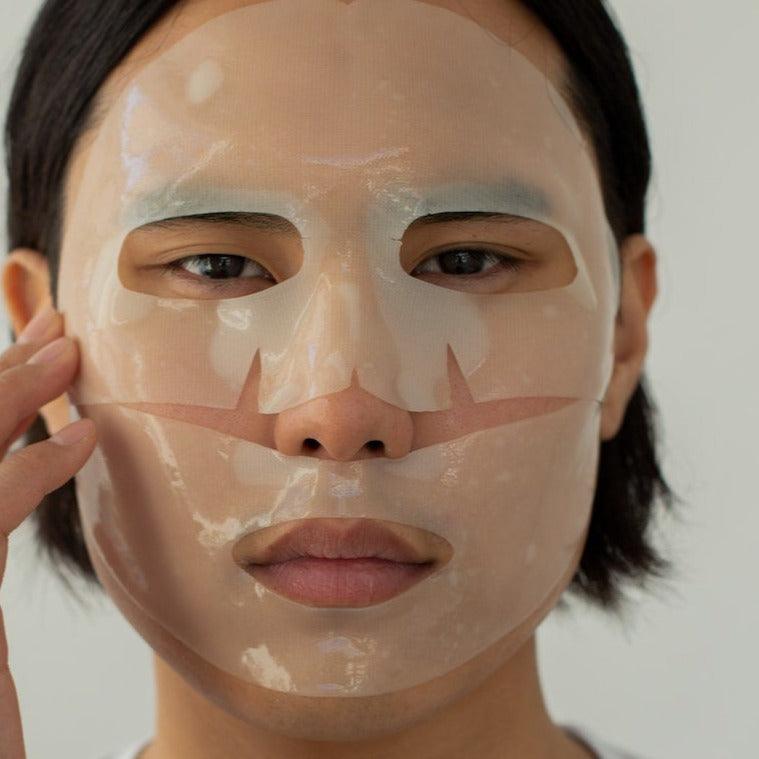 ZAQ Skin & Body Hydrogel Face Mask Face Mask Rosy Brown