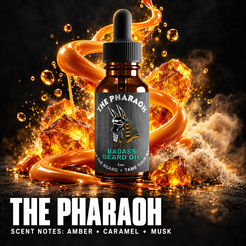 Badass Beard Care The Pharaoh Beard Oil OIL Black