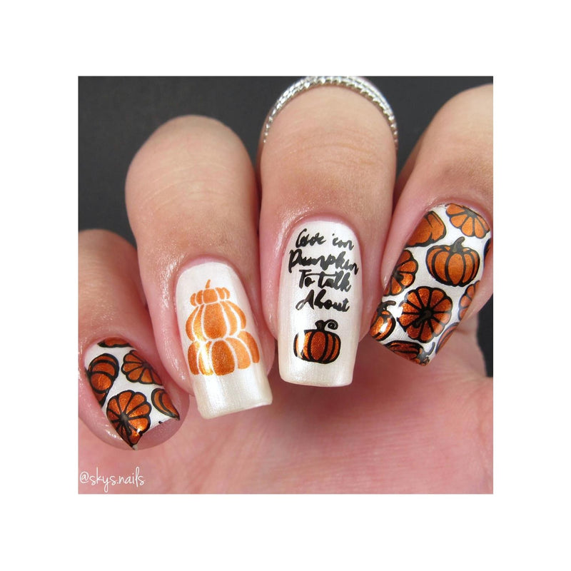 UberChic Beauty I Always Fall For Autumn Stamping Plate