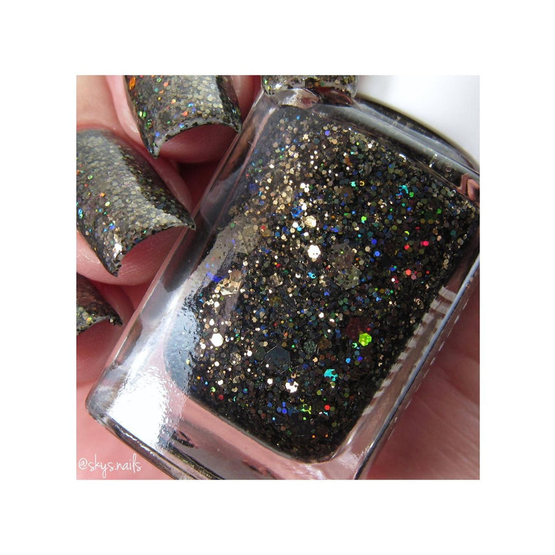 UberChic Beauty Midnight Howl - Holographic Polish Regular Polish