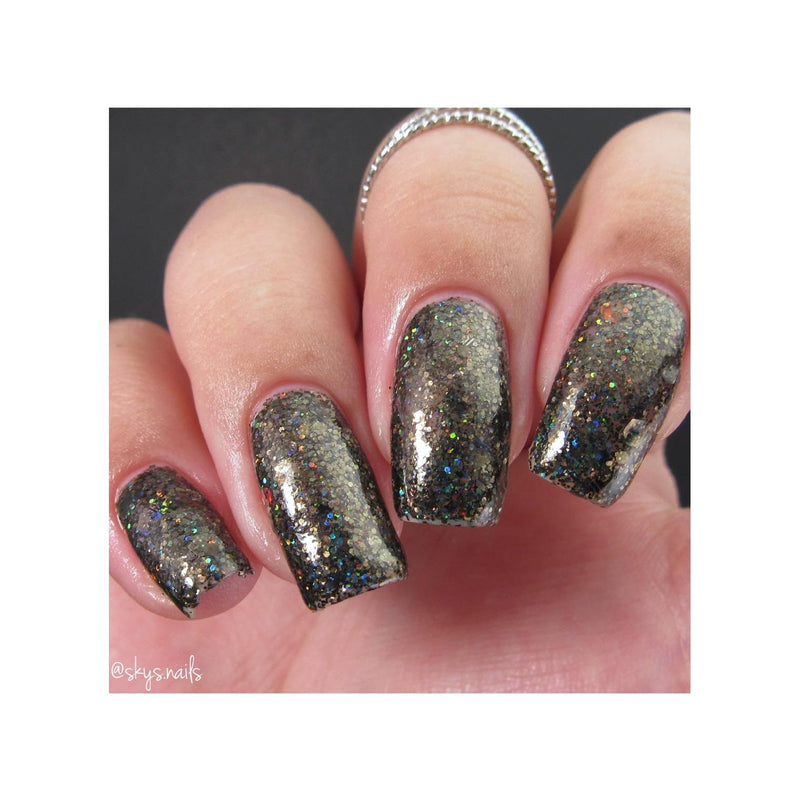 UberChic Beauty Midnight Howl - Holographic Polish Regular Polish