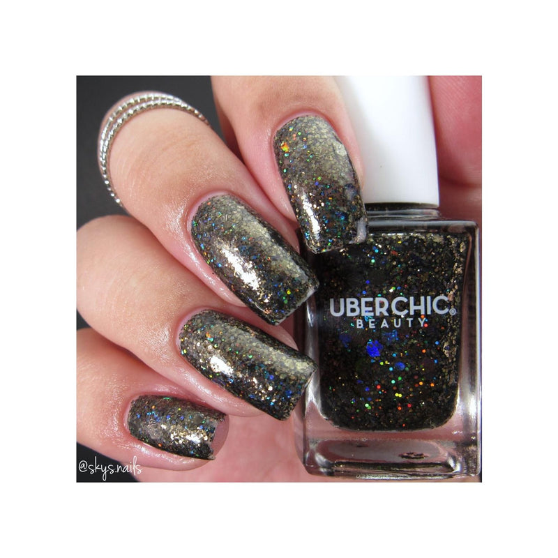 UberChic Beauty Midnight Howl - Holographic Polish Regular Polish