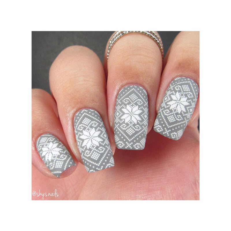 UberChic Beauty The Ultimate DIY Sweater Stamping Plate