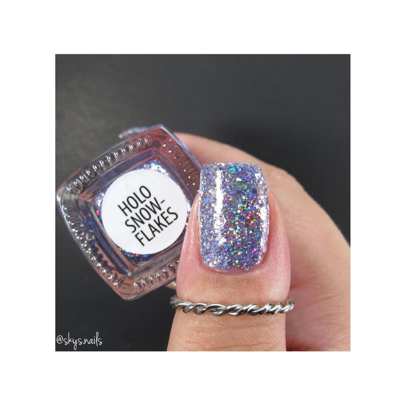 UberChic Beauty Holo Snowflakes - Holographic Polish Regular Polish