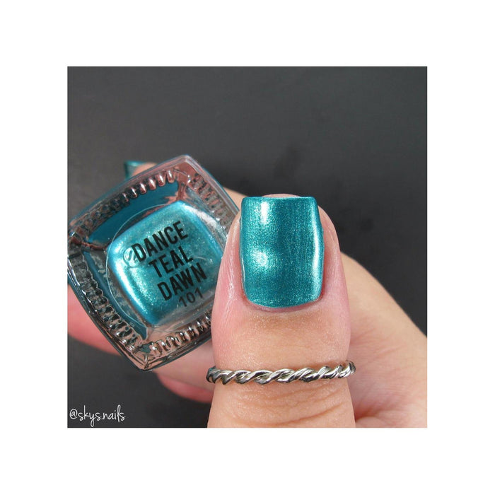 Uberchic Beauty Dance Teal Dawn   Stamping Polish