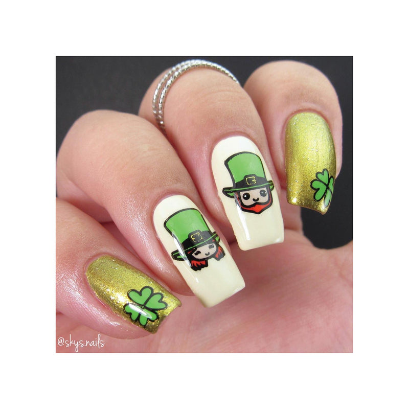 UberChic Beauty St Patrick's Day-05 Stamping Plate