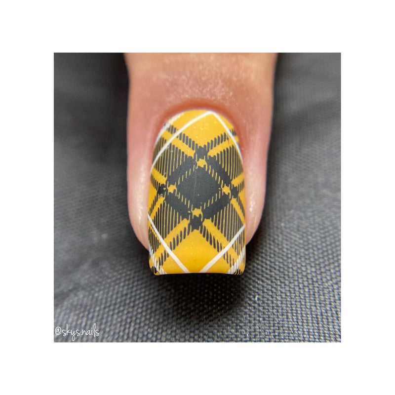 UberChic Beauty Pretty In Plaid-04 Stamping Plate