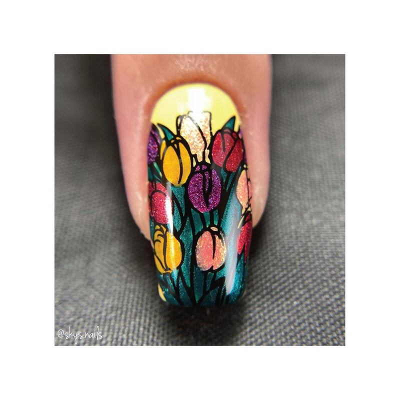 UberChic Beauty Hello Spring Stamping Plate