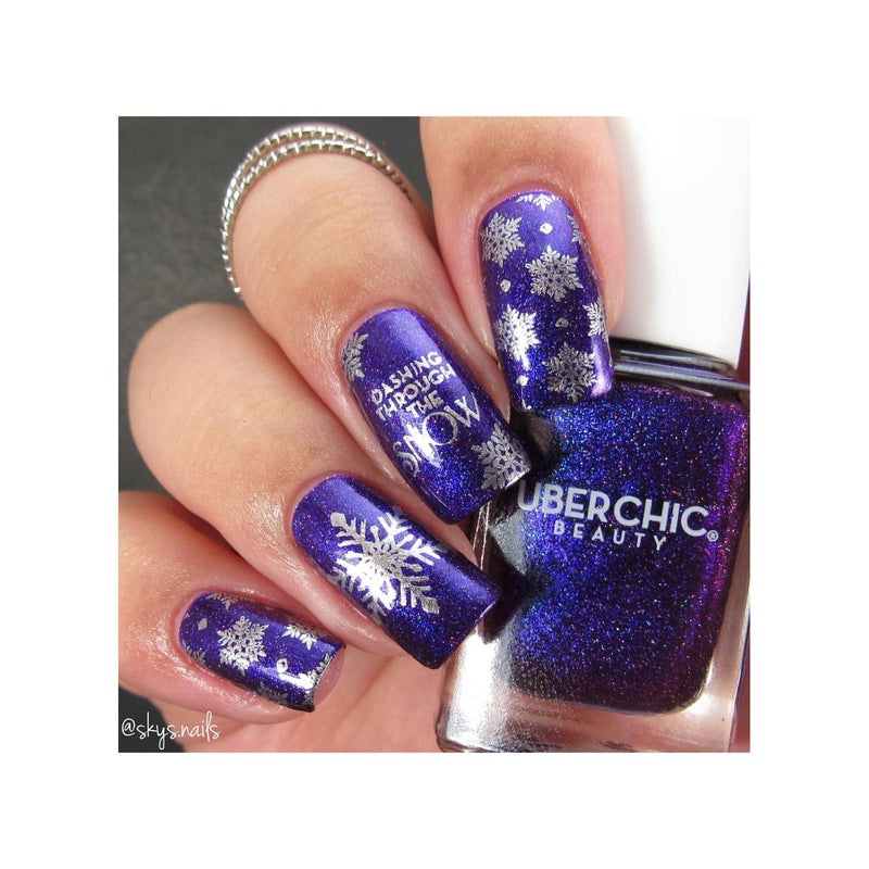 UberChic Beauty Let It Snow Stamping Plate