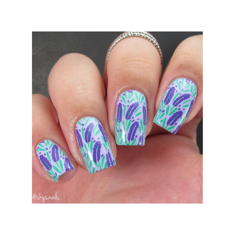 UberChic Beauty Floral Embrace Stamping Plate