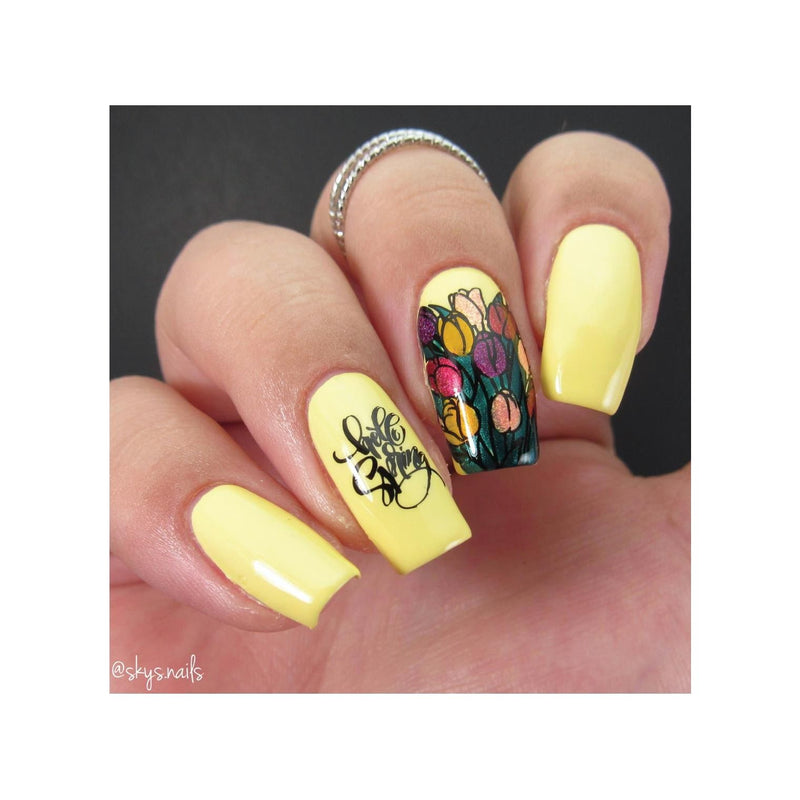 UberChic Beauty Hello Spring Stamping Plate