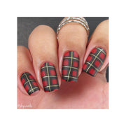 UberChic Beauty Pretty In Plaid-04 Stamping Plate