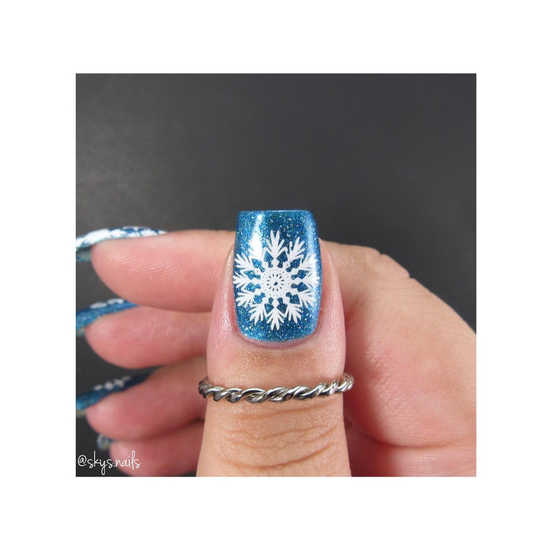 UberChic Beauty Let It Snow Stamping Plate