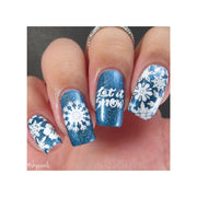 UberChic Beauty Let It Snow Stamping Plate