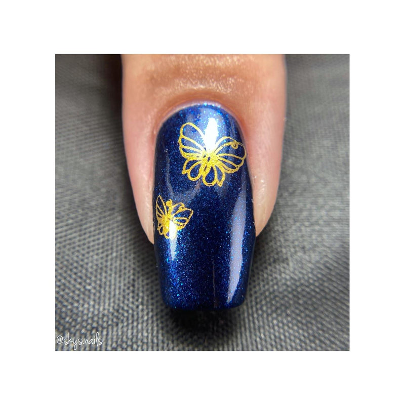 UberChic Beauty Whimsical By Nature-01 Stamping Plate