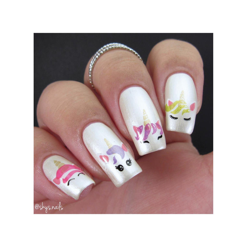 UberChic Beauty Unicorn Love-02 Stamping Plate