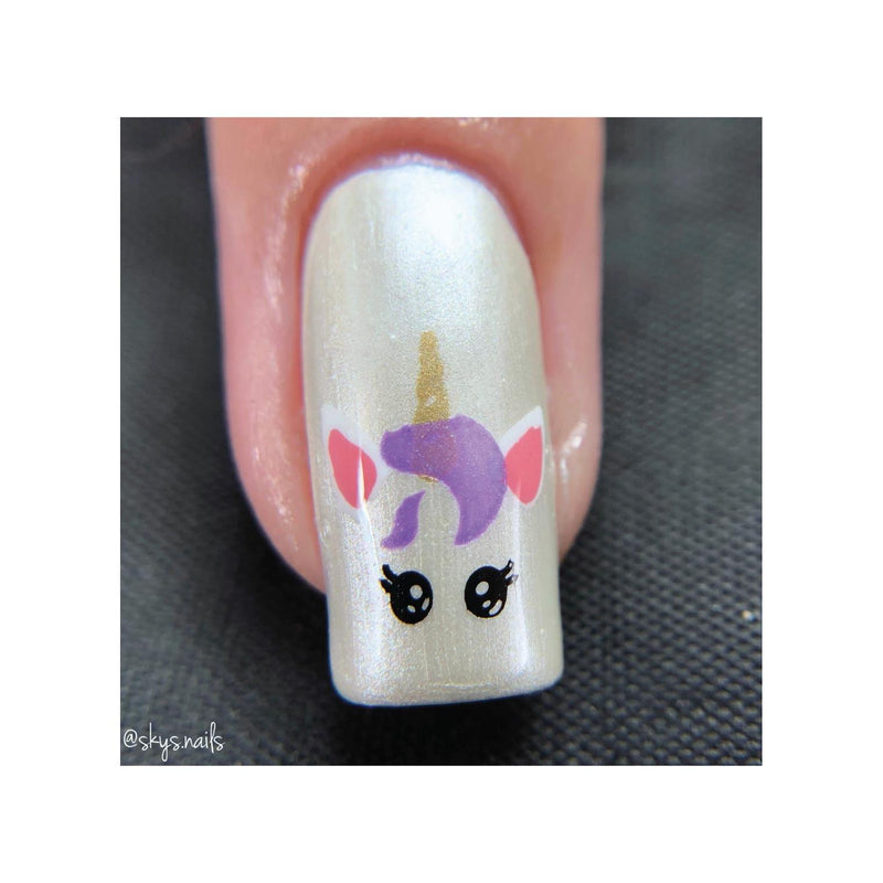 UberChic Beauty Unicorn Love-02 Stamping Plate