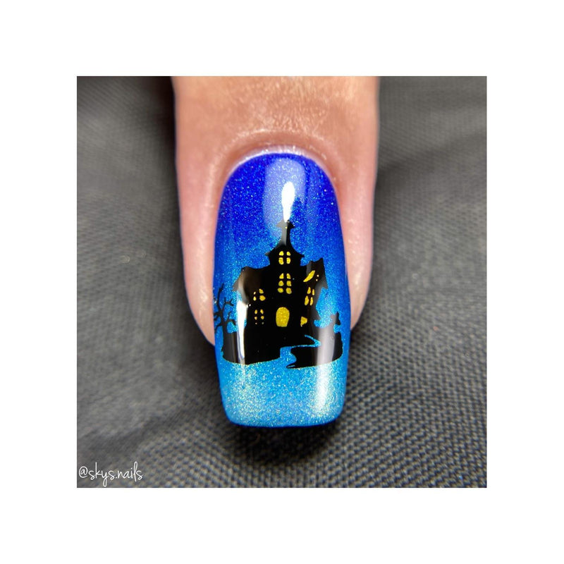 UberChic Beauty Halloween-08 Stamping Plate