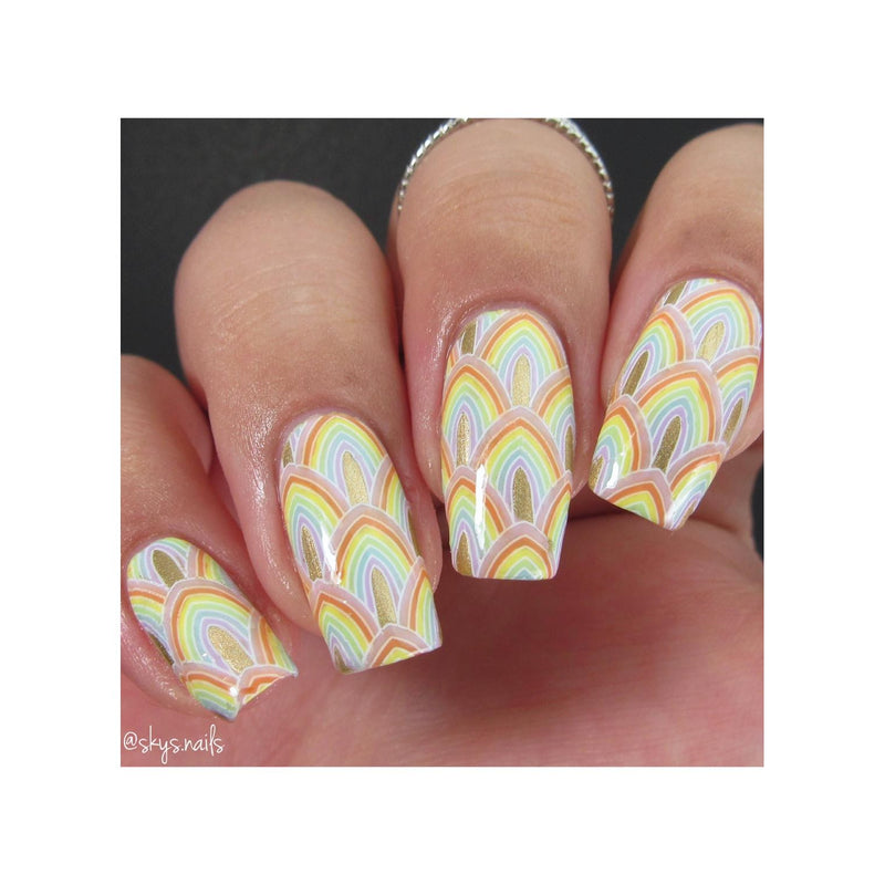 UberChic Beauty Art Deco Glam Stamping Plate