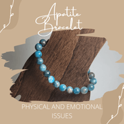 ZAQ Skin & Body Apatite Bracelet - Help with physical and emotional issues