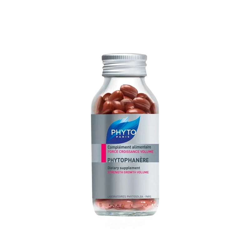 Nava Beauty PHYTO PHYTOPHANÈRE Dietary Supplement - 2 Month Supply (120 Capsules) White Smoke