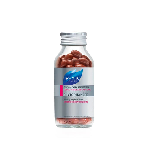 Nava Beauty PHYTO PHYTOPHANÈRE Dietary Supplement - 2 Month Supply (120 Capsules) White Smoke