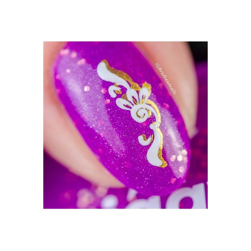 UberChic Beauty Flourishes & Ornaments Stamping Plate