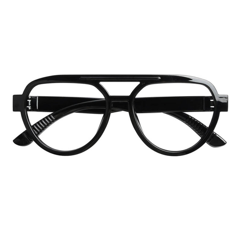 eyekeeper.com Pilot 30% Blue Light Blocking Metalless Screwless Glasses R2312-B15 Eyeglasses