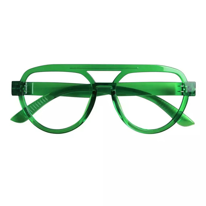 eyekeeper.com Pilot 30% Blue Light Blocking Metalless Screwless Glasses R2312-B15 Eyeglasses
