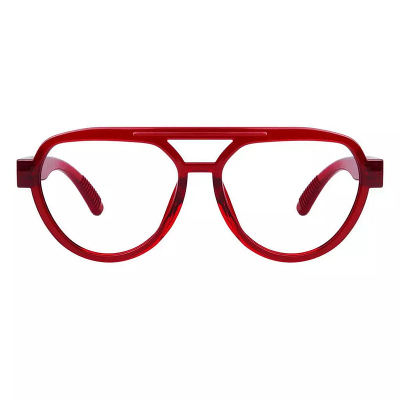 eyekeeper.com Pilot 30% Blue Light Blocking Metalless Screwless Glasses R2312-B15 Eyeglasses