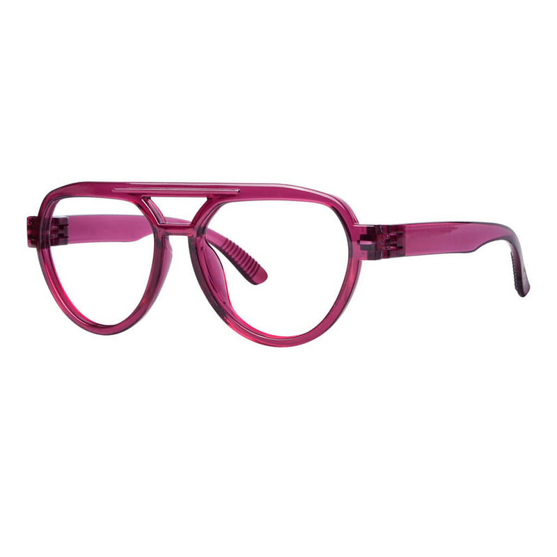 eyekeeper.com Pilot 30% Blue Light Blocking Metalless Screwless Glasses R2312-B15 Eyeglasses