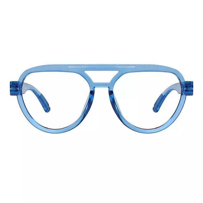 eyekeeper.com Pilot 30% Blue Light Blocking Metalless Screwless Glasses R2312-B15 Eyeglasses