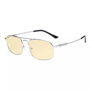 eyekeeper.com Pilot Memory Metal Blue Light Blocking Reading Glasses TMCG1705 Eyeglasses