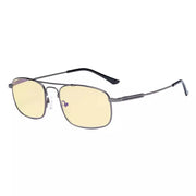 eyekeeper.com Pilot Memory Metal Blue Light Blocking Reading Glasses TMCG1705 Eyeglasses