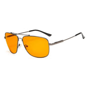 eyekeeper.com Pilot Memory Titanium Blue Light Blocking Eyeglasses DS1801 Eyeglasses