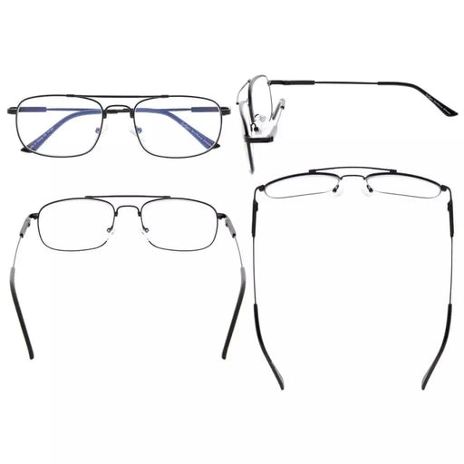 eyekeeper.com Pilot Readers Classic Progressive Multifocus Reading Glasses M1705 Eyeglasses