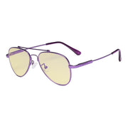 eyekeeper.com Pilot Style Blue Light Blocking Eyeglasses for Kids TMK1805 Eyeglasses