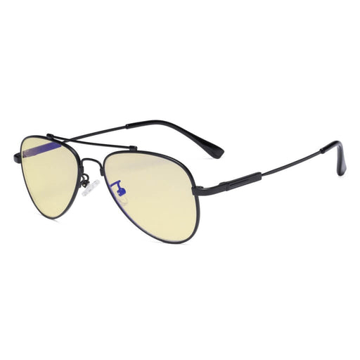 eyekeeper.com Pilot Style Blue Light Blocking Eyeglasses for Kids TMK1805 Eyeglasses