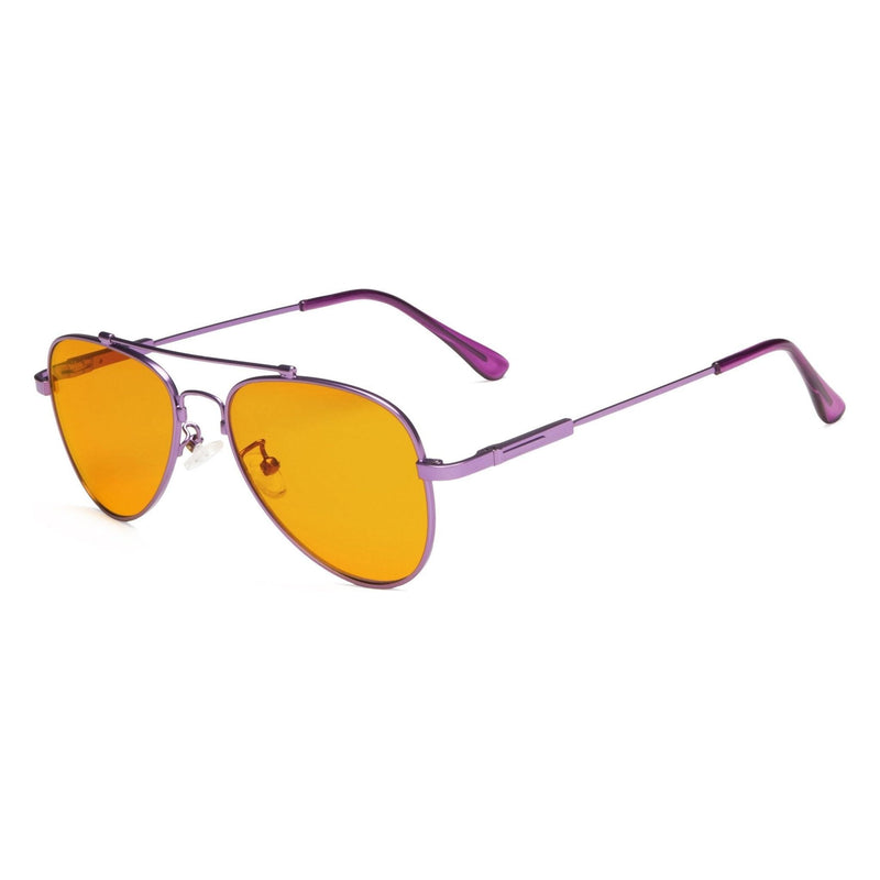 eyekeeper.com Pilot Style Blue Light Blocking Eyeglasses Kids DSK1805 Eyeglasses