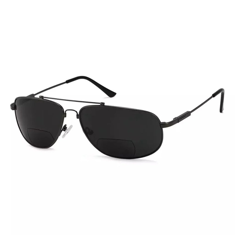 eyekeeper.com Pilot Style Metal Polarized Bifocal Sunglasses PGSG1803 Sunglasses